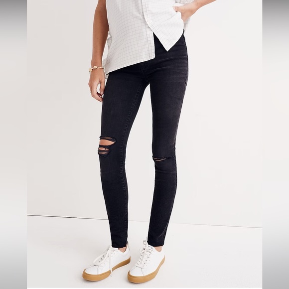 NWT Madewell Over-the-Belly Maternity Skinny Jeans - Picture 5 of 16